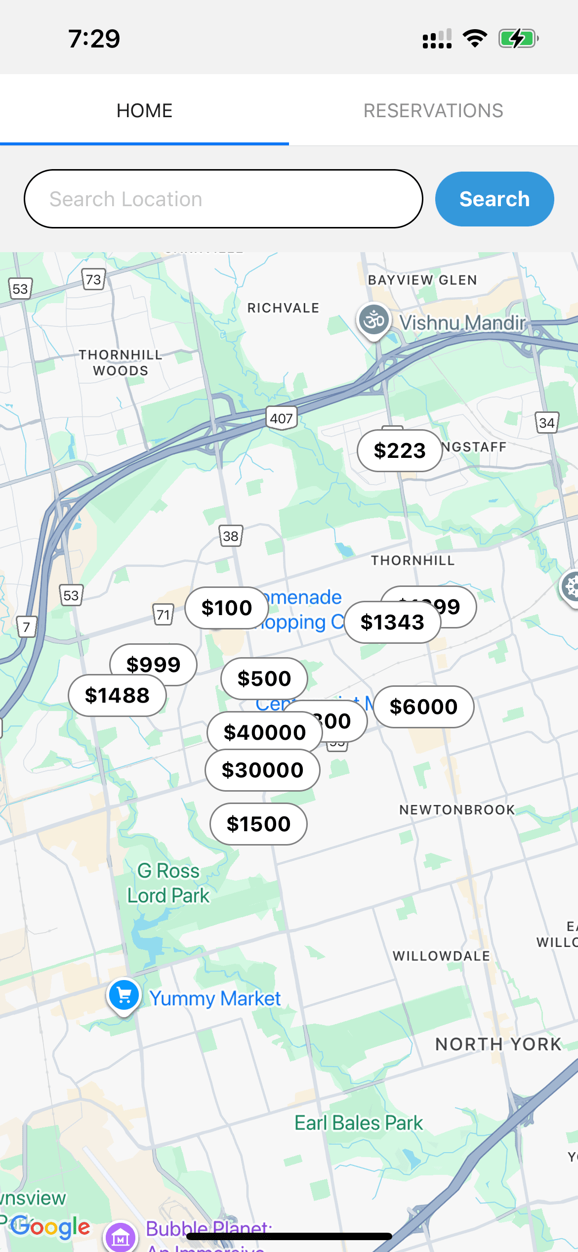 Vehicle Browse