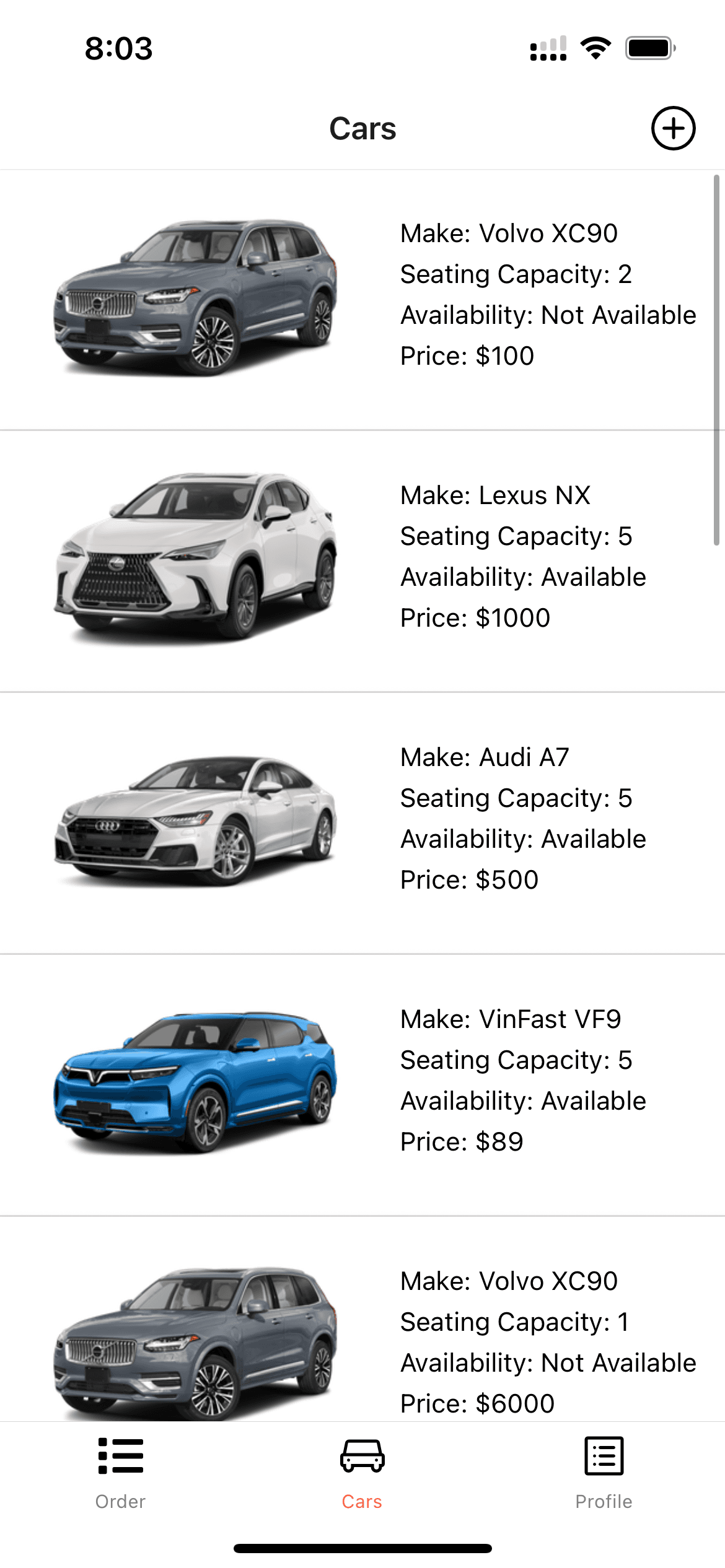 Vehicle Details